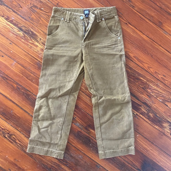 BDG urban outfitters cropped straight leg carpenter pants size 2 - Picture 2 of 3
